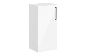 VitrA Root Flat 40cm 1 Door Lower/Base Unit (LH Hinge) - High Gloss White